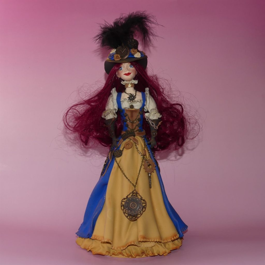 Figurine en porcelaine froide réalisée à la main