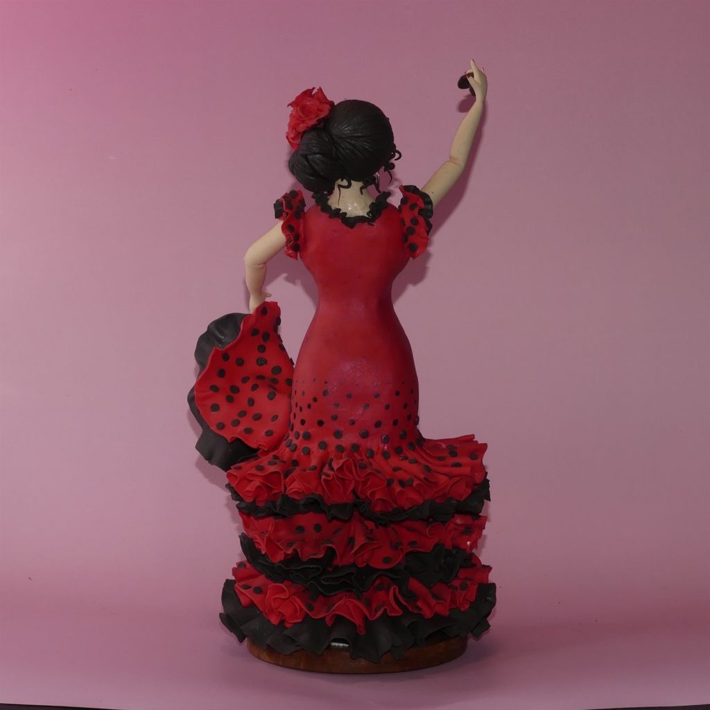 Figurine en porcelaine froide réalisée à la main