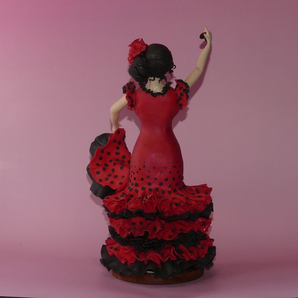 Figurine en porcelaine froide réalisée à la main