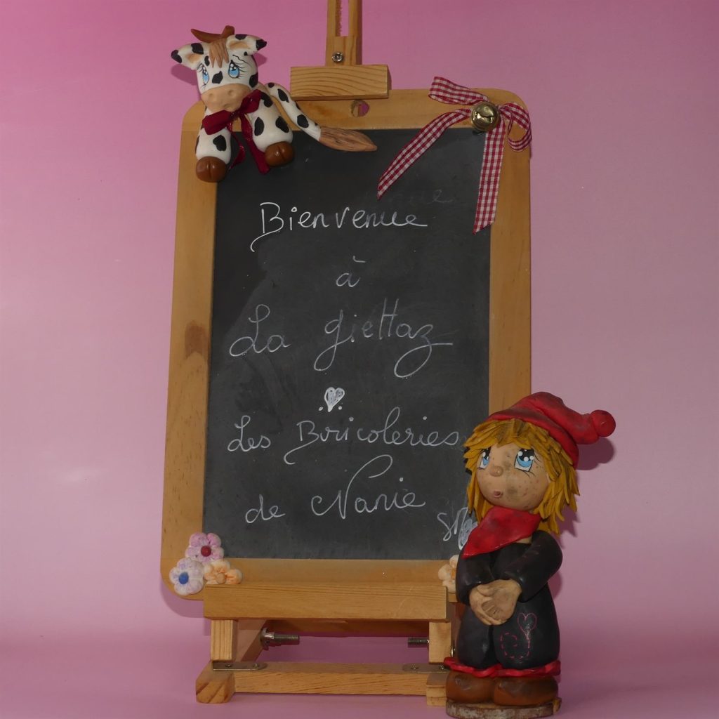 Figurine en porcelaine froide réalisée à la main