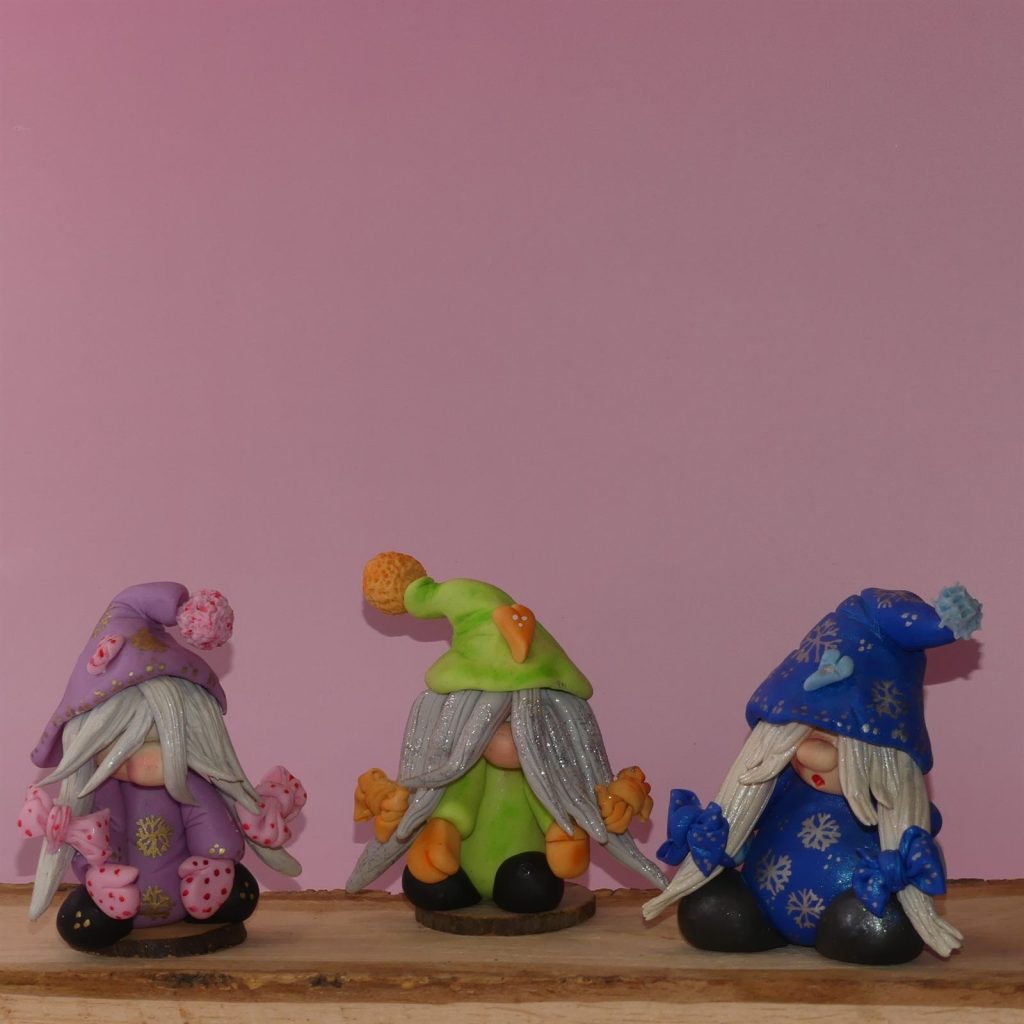 Figurine en porcelaine froide réalisée à la main
